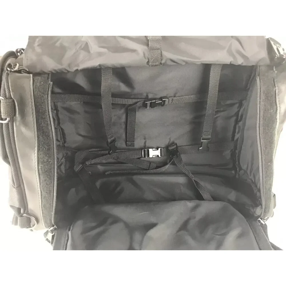 Harley Davidson Unisex Adult Black Pockets Adjustable Double Strap Duffle‎ Bag